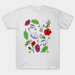 Teatime in Gouache T-Shirt